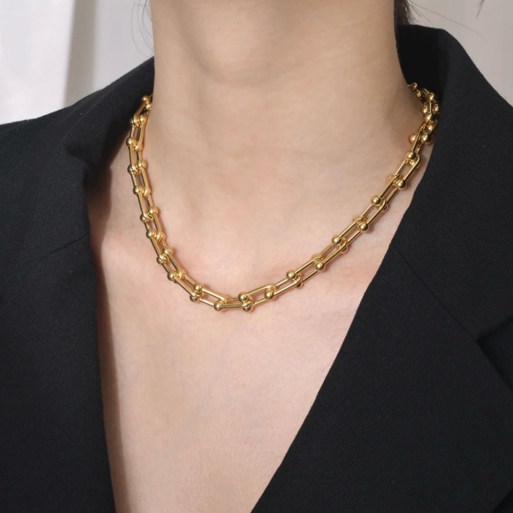 Love Aero Gold Plated London Link Necklace - Picture 3 of 7